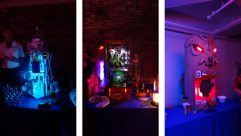 Illustration for article titled A San Francisco Cocktail Party Where the Bartenders Are All Robots